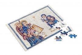 Kerstpuzzel aanbidding HR 270x180 1