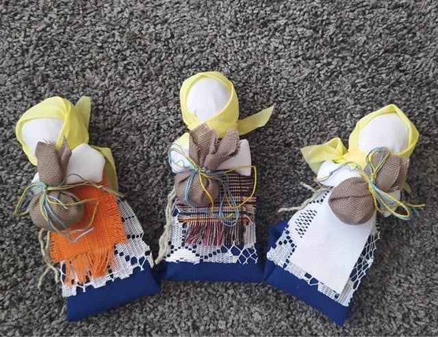 Traditionelle ukrainische motanka-puppe 1 Traditionelle ukrainische motanka-puppe