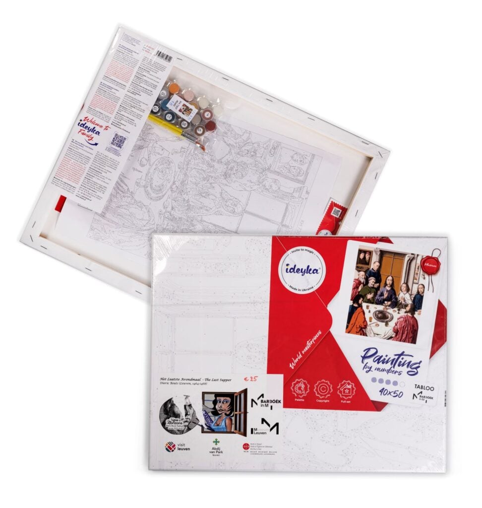 Schilderen op nummer dieric bouts laatste avondmaal lr