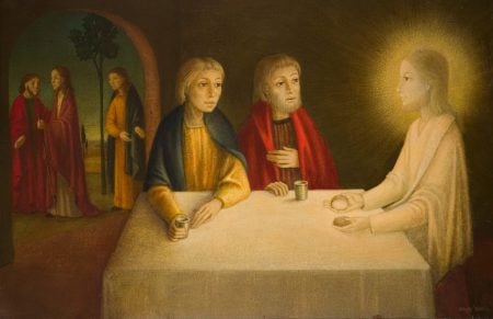 Grußkarte: emmausgänger 1 Grußkarte: emmausgänger