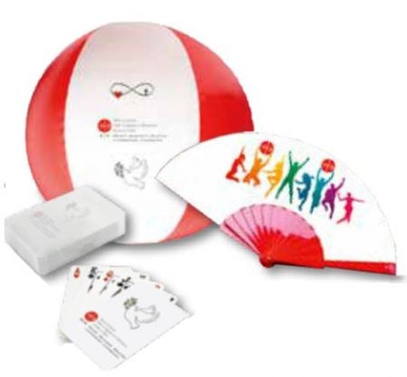 Sommerpaket (spielkarten, strandball und fächer) 2 Sommerpaket (spielkarten, strandball und fächer) – bild 2