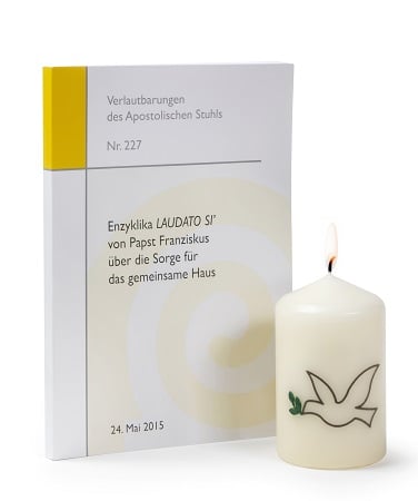 Laudato si du en vredeskaars lr