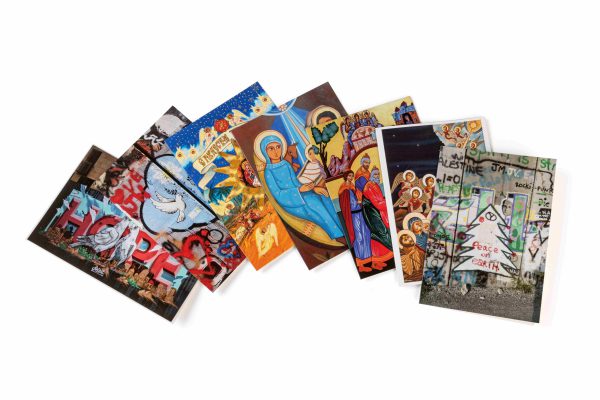 Set mit 7 Weihnachtskarten aus Projektländern