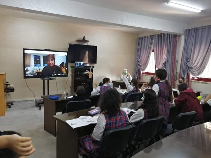 Schule der Schwestern vom Heiligen Rosenkranz vor den Bombenanschlägen, Gaza