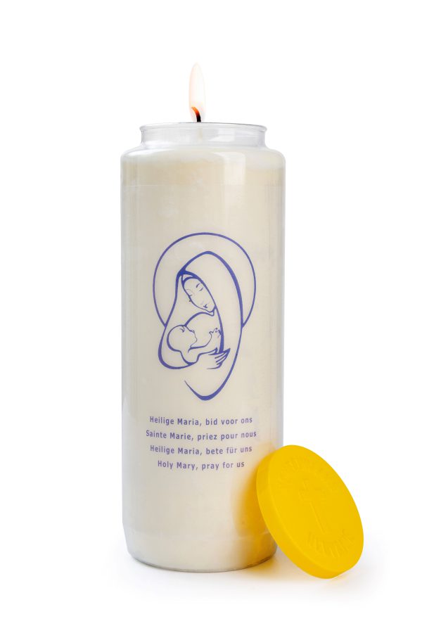 Novenenkerze heilige Maria