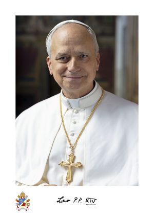 Fotokarte Papst Leo XIV.