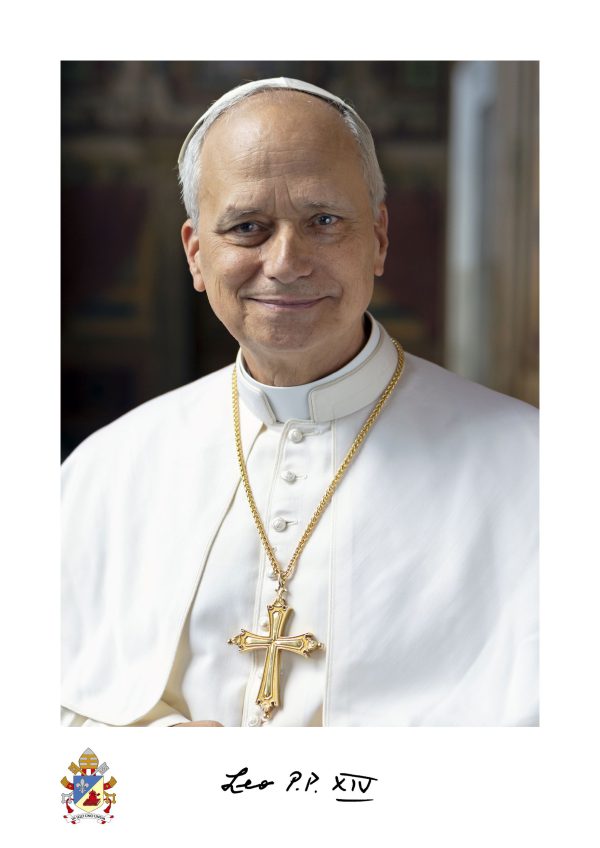 Fotokarte Papst Leo XIV.