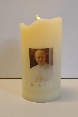 LED-Kerze Papst Leo XIV.